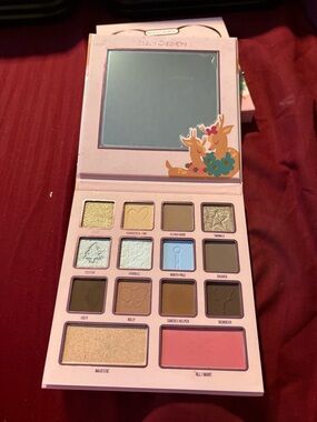 Pink Holiday Eyeshadow Palette — Neutral & Shimmer Shades